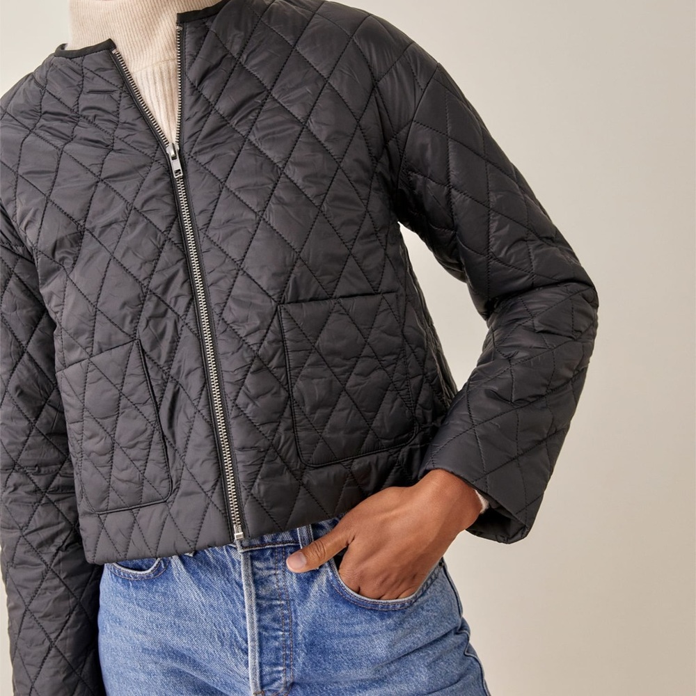 Reformation Fleet Quilted Puffer Jacket BNWT